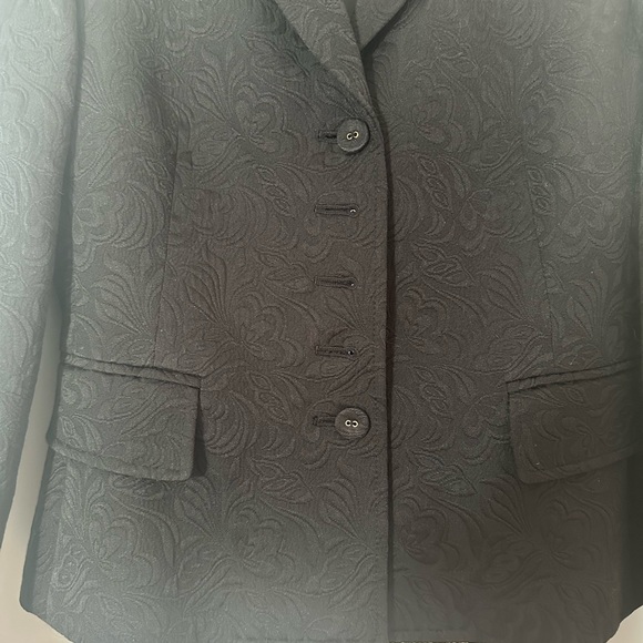 Anne Klein Women's Elegant Black Suit Jacket - Picture 2 of 11